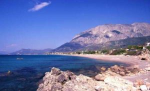 Strand von Votsalákia auf Samos