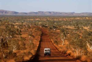 Endlose Weiten im Outback von Westaustralien