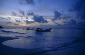 Abendstimmung Playa del Carmen