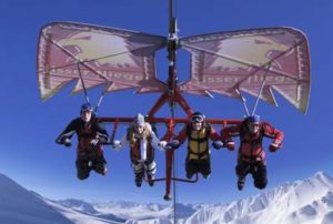 Fisser Flieger im Skigebiet Serfaus-Fiss-Ladis