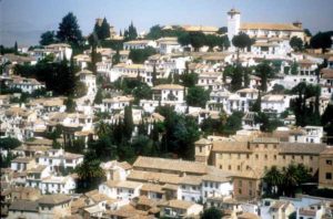 Das maurische Viertel in Granada
