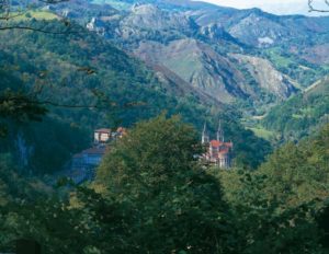 Typisches Landschaftsbild in Asturien