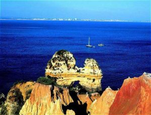 Felsformationen der Ponta da Piedade bei Lagos