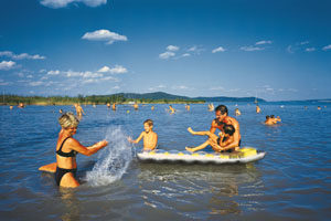 Der Balaton ist das wichtigste Urlaubsziel in Ungarn