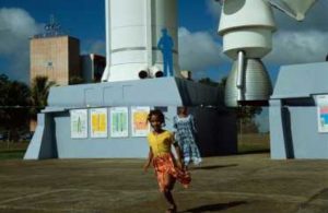 Die europäische Weltraumbasis in Kourou.