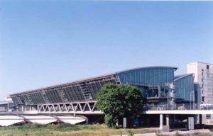 Das neue Zentralterminal des Flughafen Leipzig