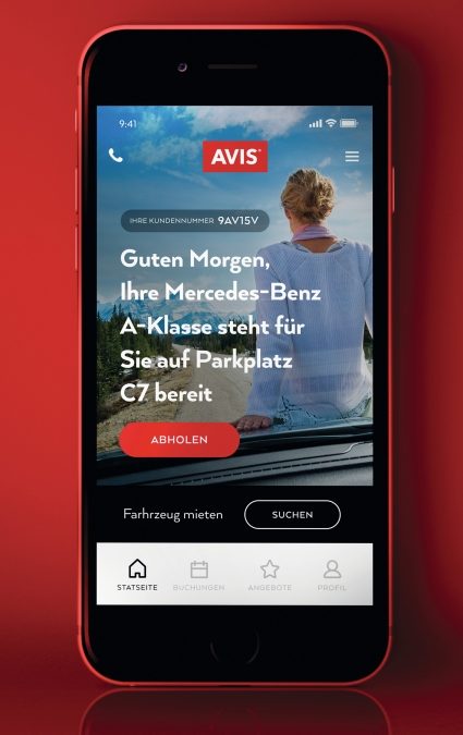Avis Autovermietung erweitert Funktionen der Avis App