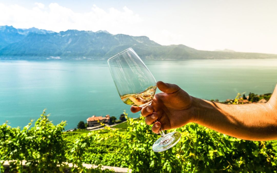 Weinproben in offenen Waadtländer Weinkellern