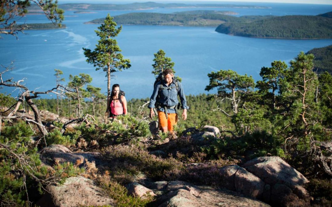 Ausgewählte Wanderwege vom schwedischen Touristenverein STF